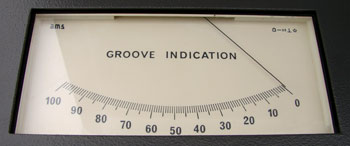 Groove meter