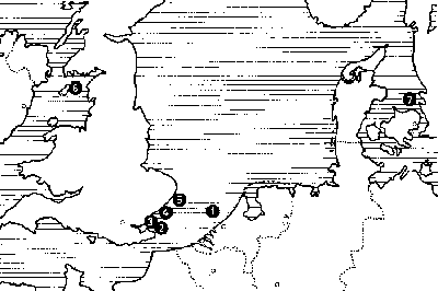 Map of Pirate stations