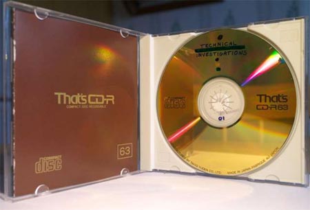 Early CD-R Disc
