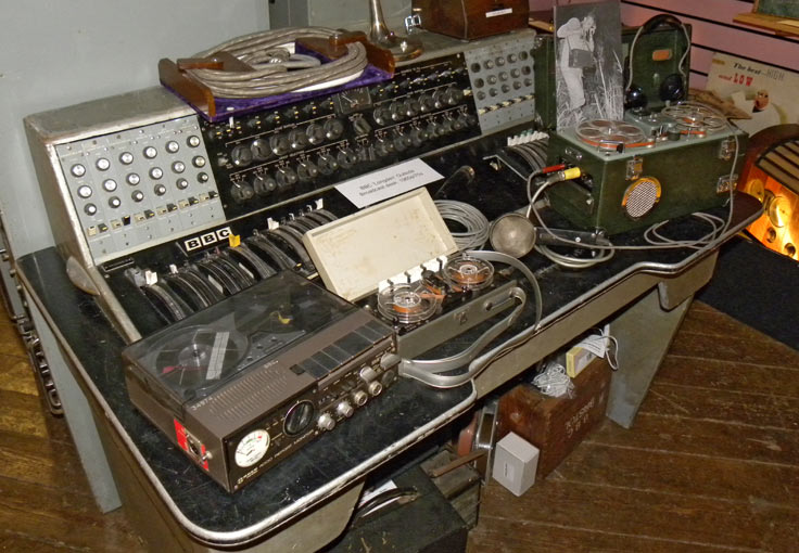Longden Desk and Tape Machines