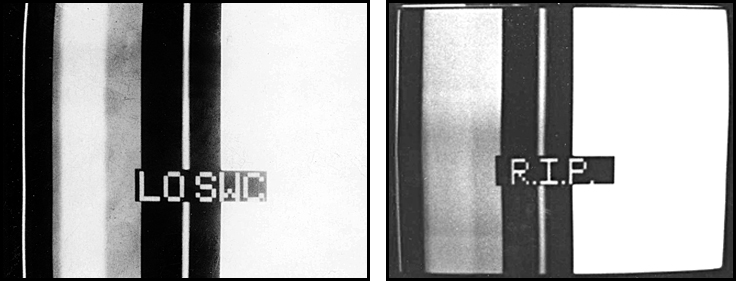 Pulse and bar test signal